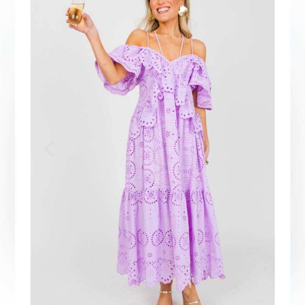 *NWT* Fate Lilac Eyelet Women’s Dress